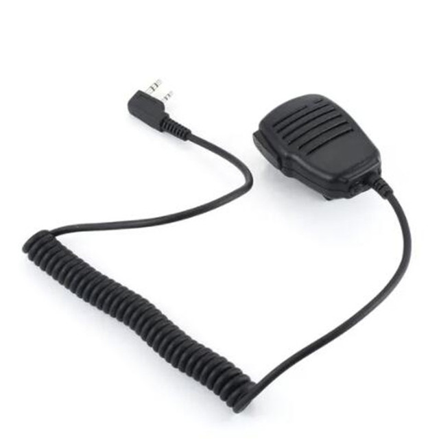 Rainproof 2-pin Shoulder Remote Speaker Mic Microphone PTT Walkie Talkie Microphone