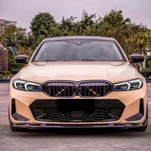 Nuovo Labbro Paraurti Anteriore in Fibra di Carbonio Stile 3D per BMW <span class=keywords><strong>Serie</strong></span> 3 G20 LCI 320i 325i 330i 2023+ con Scarico, Tessitura Twill 3k, Montaggio a Vite - Product Image 2