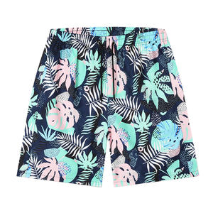 Logo personalizzato OEM per Boardshorts costume da bagno <span class=keywords><strong>Flamingo</strong></span> pantaloncini da spiaggia per adulti più l'opzione taglia - Product Image 1