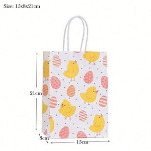 Vente flash - Sacs en papier kraft écologiques personnalisés, sacs à main pliables réutilisables avec poignée en corde, sacs cadeaux personnalisés pour les achats - Product Image 3