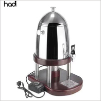 HADI Buffet-Restaurant Arabischer Kaffee-Thermos Luxuriöser Milchwärmer Kommerzieller Kaffee- und Teebehälter aus Messing mit Keramiktopf
