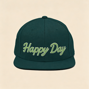 Casquette de baseball personnalisée à visière plate pour hommes et femmes, brodée, réglable, pour l'extérieur - Product Image 4