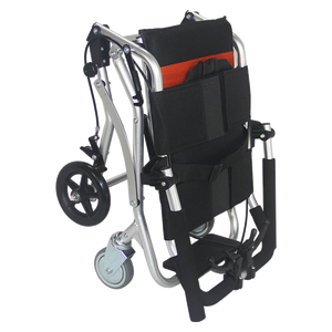 Nuovo stile leggero pieghevole portatile da viaggio in alluminio manuale sedia a rotelle prendere facile per i viaggi - Product Image 5