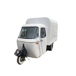 Top Geplukt Model Prosecco Bar Mobiele Elektrische Automaat Draai Sleutel Food Truck Aangepaste Tuk Tuk Kalkoen Kleding Motorfiets Melk