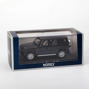 Norev 1/43 modellino di auto modello di auto in lega classe G 2015 con Base - Product Image 3