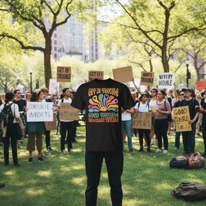 Camiseta Floral Resistance de Get In Trouble Good Necessary Trouble - Product Image 3