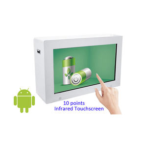 Vitrine transparente de 32 pouces, vitrine à écran tactile <span class=keywords><strong>3D</strong></span>, vitrine à écran LCD transparent holographique - Product Image 3