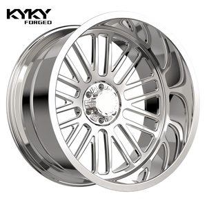 Jantes OEM 22x12 24x14 26x14 30x16 Personnalisées 4x4 Super Single avec capuchons flottants, PCD 6x5.5 8x6.5 8x170 8x180 8x200 - Product Image 3