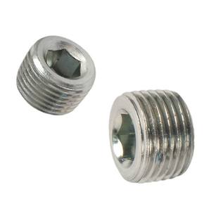 NPT/Z Metric/Imperial ED Rubber Gasket Sealing Plug Carbon Steel <b>Thread</b> <b>Insert</b> for Oil Plug - Product Image 2