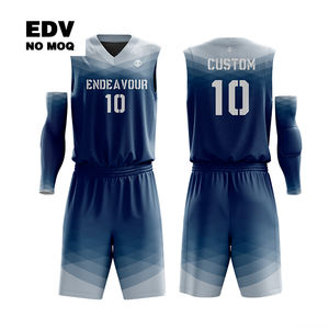 เสื้อบาสเก็ตบอลแห้งเร็วเสื้อเจอร์ซีย์บาสเก็ตบอลพิมพ์ลายตามสั่ง - Product Image 3