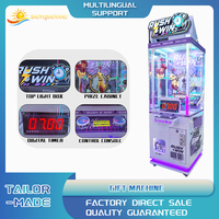 Machine de jeu d'arcade commerciale grande envergure en métal Happy 7 Seconds Scissor Machine avec garantie d'un an et support en anglais pour parcs d'attractions