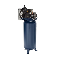 Compresseur d'air vertical à entraînement par courroie, 5HP, 60 gallons, 175 psi, 3400 tr/min, vente en gros