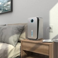 Teendow Chambre à coucher Salle de bain Déshumidificateur Maison entière Portable Déshumidificateur intelligent pour bureau à domicile Sous-sol