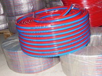Selang PVC Berkualitas Tinggi LD Lide-Twin Hose untuk Pemotongan Oksigen dan Pengelasan Asetilena, Pipa Selang Ganda Standar ISO 1/4-2 Inci