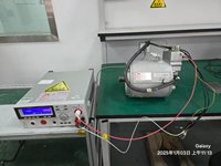 Moteur PMSM à entraînement électrique compact multifonctionnel 15kW/30kW 120Nm refroidi par air 320V