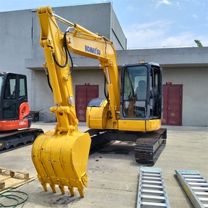 Excavadora sin cola multifuncional clásica Komatsu PC78US excavadora sobre orugas PC78 Mini excavadora usada amplia gama de trabajo - Product Image 4