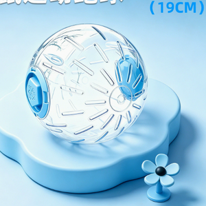 Balle d'exercice interactive pour petits rongeurs, jouet adapté aux hamsters syriens, souris, fournitures d'alimentation pour animaux de compagnie - Product Image 2