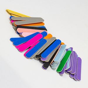 Limas de Uñas Reutilizables de Doble Cara con Logotipo Personalizado, Grano 100/180, para Uñas Acrílicas - Product Image 5