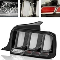 Nouvel ensemble de feux arrière séquentiels à LED pour Mustang 2005-2009, lentille transparente, tube LED blanc, paire gauche et droite, feu arrière, garantie 1 an