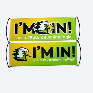 Tùy chỉnh in có thể thu vào biểu ngữ đội Slogan xách tay dễ dàng để thực hiện cầm tay cuộn lên kéo cờ cổ vũ biểu ngữ Phản đối - Product Image 4