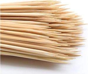 Stuzzicadenti in Bambù 100% Naturali, Biodegradabili, di Alta Qualità, Portatili, per Ristoranti, Usa e Getta, Multifunzione per BBQ - Product Image 1