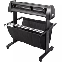 Nieuwe 28 inch volautomatische grafische snijplotter sticker- & vinylprinter met automatische contourfunctie voor het maken van papieren borden