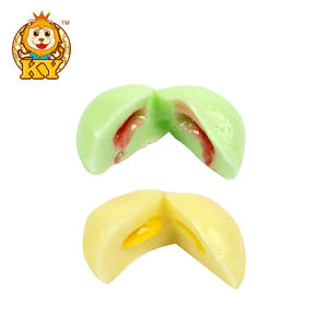 Golosinas al por Mayor del Fabricante, Dulces en Forma de <span class=keywords><strong>Ojos</strong></span> 3D Mini Suaves, con Sabor a Frutas, en Forma de Balón y Fútbol - Product Image 2