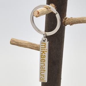 Porte-clés en alliage de zinc plaqué or personnalisés avec logo, porte-clés créatifs en métal émaillé pour sacs, breloques de luxe – Vente en gros - Product Image 2