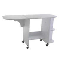 Table de couture mobile extensible Poste de travail roulant