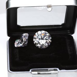 ルースモアッサナイト0.5ct-10ctサイズGRA認定DVVSホワイトラウンドシェイプモアッサナイトダイヤモンド - Product Image 5