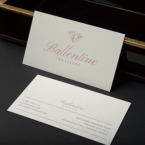 Carte nominative de luxe en métal argenté pressé à chaud de luxe papier cuivré étanche durable et ne pourrit pas facilement - Product Image 5