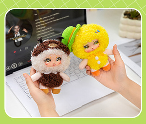 Supersüße Vinyl-Plüschtiere für Frühlingsausflüge - Trendige Puppen als Partygeschenke, Schulranzen-Anhänger & Großhandel Plüsch-Schlüsselanhänger Geschenke - Product Image 4