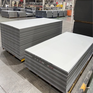 Pannelli compositi in alluminio bianco lucido doppio lato Alucobond tavole da costruzione in lamiera - Product Image 1