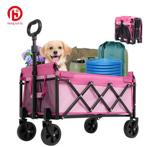 Chariot de jardin pliable compact et robuste pour l'extérieur, la plage et le camping - Product Image 2