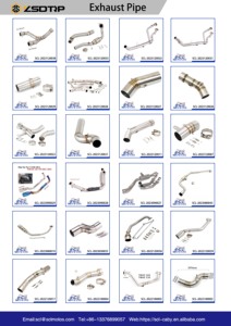 Tuyau de liaison intermédiaire avant en titane intégral de 51 mm pour échappement de moto, en acier inoxydable, pour CBR650 CB650R CB650F - Product Image 5