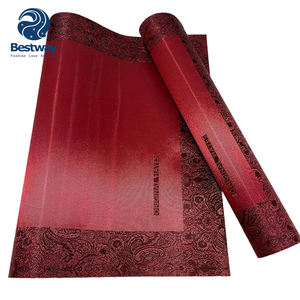 Bestway Nouveauté Design <span class=keywords><strong>Suisse</strong></span> 2 Pièces/Sac Nigerian Heatie Bourgogne Aso-oke Gele Sego Headtie - Product Image 4