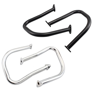 Barres d'autoroute noires chromées pour moto, arrière de motocyclette, adaptée au chef indien, Chieftain 2014, Roadmaster 2019 2015, 2016, 2017, 2018 - Product Image 1
