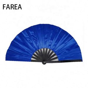 FAREA Abanicos Plegables de Bambú Personalizados Grandes con Luz Neón, Sensibles a Luz UV, con 12 Estilos y Técnicas de Pintura DIY - Product Image 2