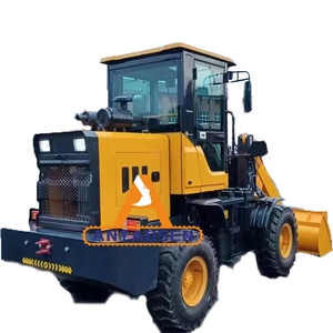 Usine directe nouvelle mini 4x4 3Ton chargeuse sur pneus HW930 5 tonnes moteur nominal 1 an de garantie PLC avant pompe à godet engrenage de boîte de vitesses - Product Image 1