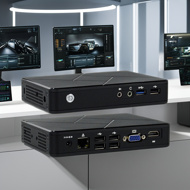ShareRDP Factory FL800N 8GB SSD Flash VGA USB HD Ports RDP 8.1 Mini Computer Zero Thin Client Linux Supported in Stock