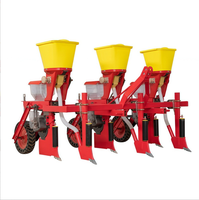Semoir automatique à 4 rangs pour légumes avec boîte de vitesses - Haute productivité et précision pour l'agriculture et le jardinage