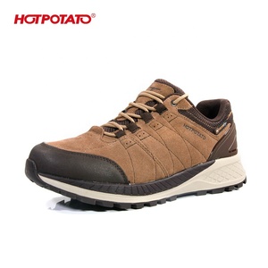 รองเท้าเดินป่ากันน้ำสำหรับผู้ชาย <span class=keywords><strong>Moab</strong></span> สีน้ำตาลหนังกลับ พร้อมพื้นรองเท้า EVA พื้นรองเท้าด้านนอกทำจากยาง ซับในแบบตาข่าย-ฤดูหนาว/ฤดูร้อน HOTPOTATO T36 - Product Image 2