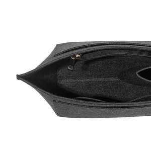 กระเป๋าผ้าพกพาสำหรับจัดระเบียบห้องนั่งเล่น กระเป๋าผ้าสักหลาดแบบ Speedy <span class=keywords><strong>Tote</strong></span>  โซลูชั่นจัดเก็บของใช้ในห้องนั่งเล่นหลากหลายรูปแบบสำหรับใส่กระเป๋าถือ - Product Image 5