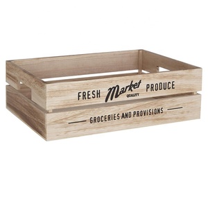 Piccolo rettangolo multifunzionale legno compensato scatola di immagazzinaggio 2 lati stampa di seta Logo libro fioriera contenitore di stoccaggio - Product Image 6