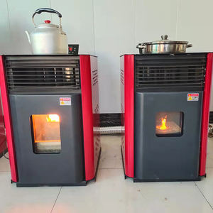 220v 12KW silencieux chaud pièce entière Poelet un poêle à granulés poêle à granulés poêle à granulés de bois indépendant - Product Image 3