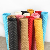 Papier kraft en pâte chimique recyclable texturé en relief pour emballage de bouquets de fleurs, boîte cadeau, film bulle à bulles de pression