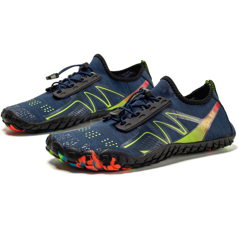 Неопреновые носки GANXING с пятью пальцами, без застежек, для пешего туризма, спорта, нескользящие носки, акваобувь для воды