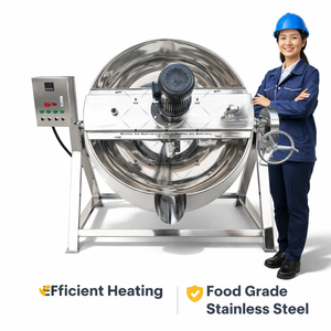 Industrial Cooking Pot Commerical Jacketed Pot for Production Line - Product Image 6