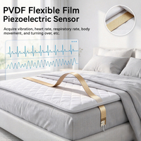 Sensor Film Piezoelektrik Fleksibel PVDF YD-SF08600 Deteksi Getaran Detak Jantung dan Detak Pernapasan untuk Gelang Pemantau Tidur