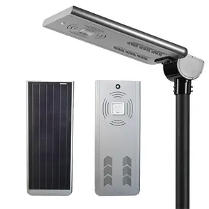 Austauschbare Batterie Solar lampe Wasserdicht All In One Integrierte Solar-LED-Straßen laterne für den Außenbereich 60W